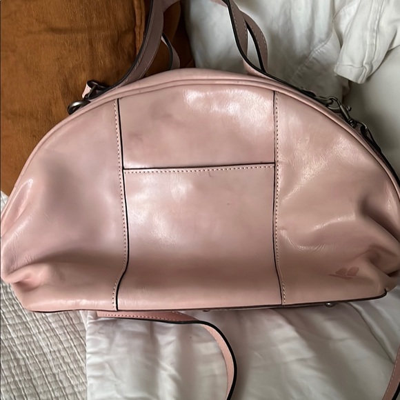 Embossed Pink Patricia Nash Leather Bag - Picture 2 of 10